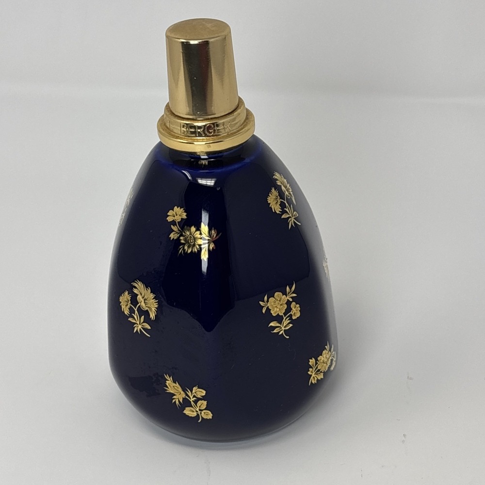 Artoria Limoges Cobalt Blue/Gold Porcelain Fragrance Lamp France, Paris Vintage! - Picture 2 of 9